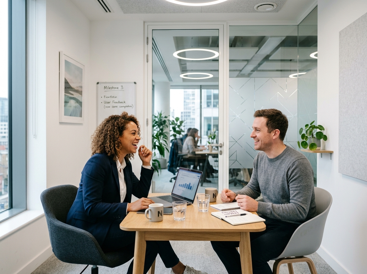 Ongoing counsel — two chairs, one honest conversation about next quarter